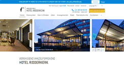 Desktop Screenshot of hotelridderkerk.nl